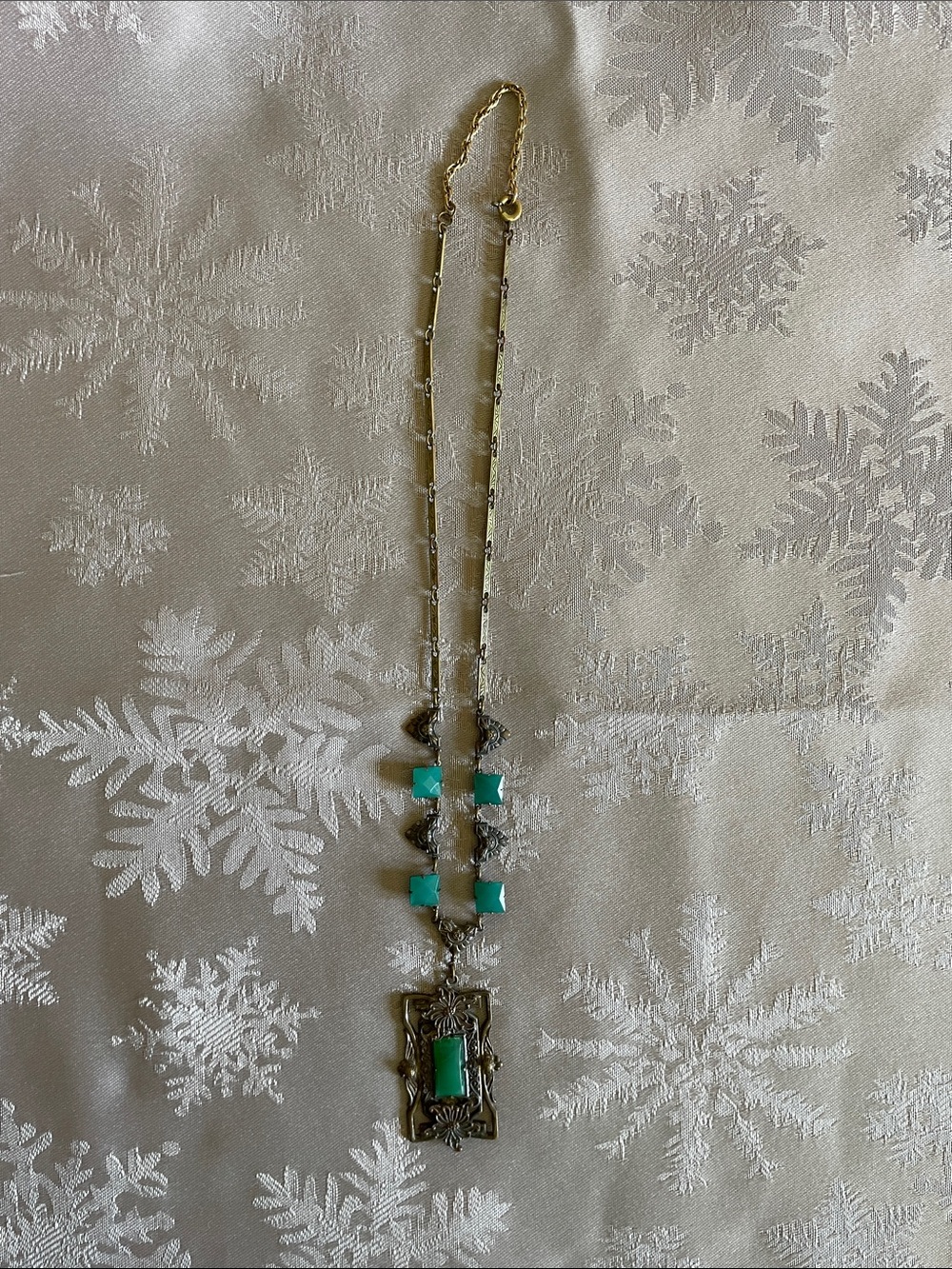 Art Deco Pendant Necklace